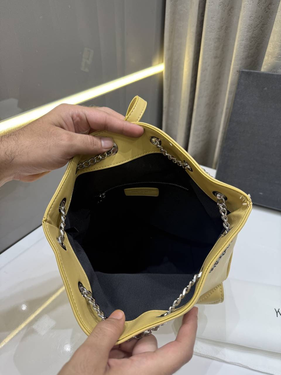 YSL SIANT LAURENT PREMIUM DESIGNER BAGPACK WOMENS WITH OG BOX & PACKING