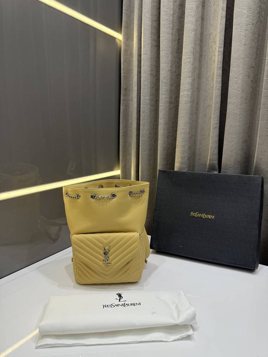 YSL SIANT LAURENT PREMIUM DESIGNER BAGPACK WOMENS WITH OG BOX & PACKING