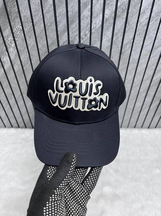 Louis_Vuitton_Craggy_Front_Logo_Black_Premium_Unisex_Cap_With_Safety_Box