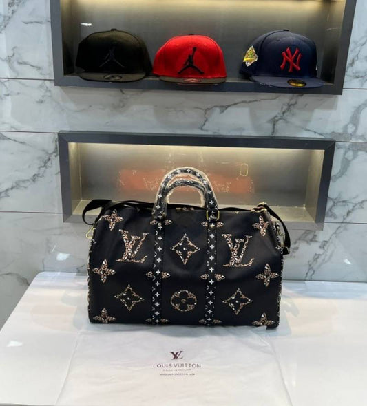 Louis Vuitton Designer Monogram Premium Duffel Bag