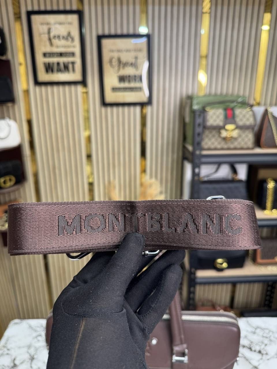 Mont blanc Luxury Classic Premium Quality Laptop Bag