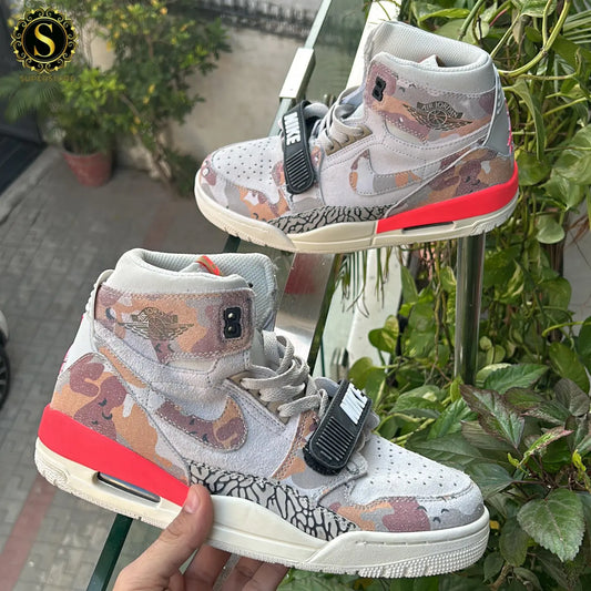 Nike air jordan legacy desert camo