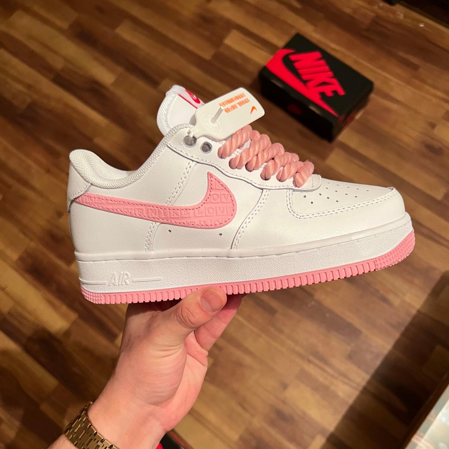 Nike airforce valentine's chunky