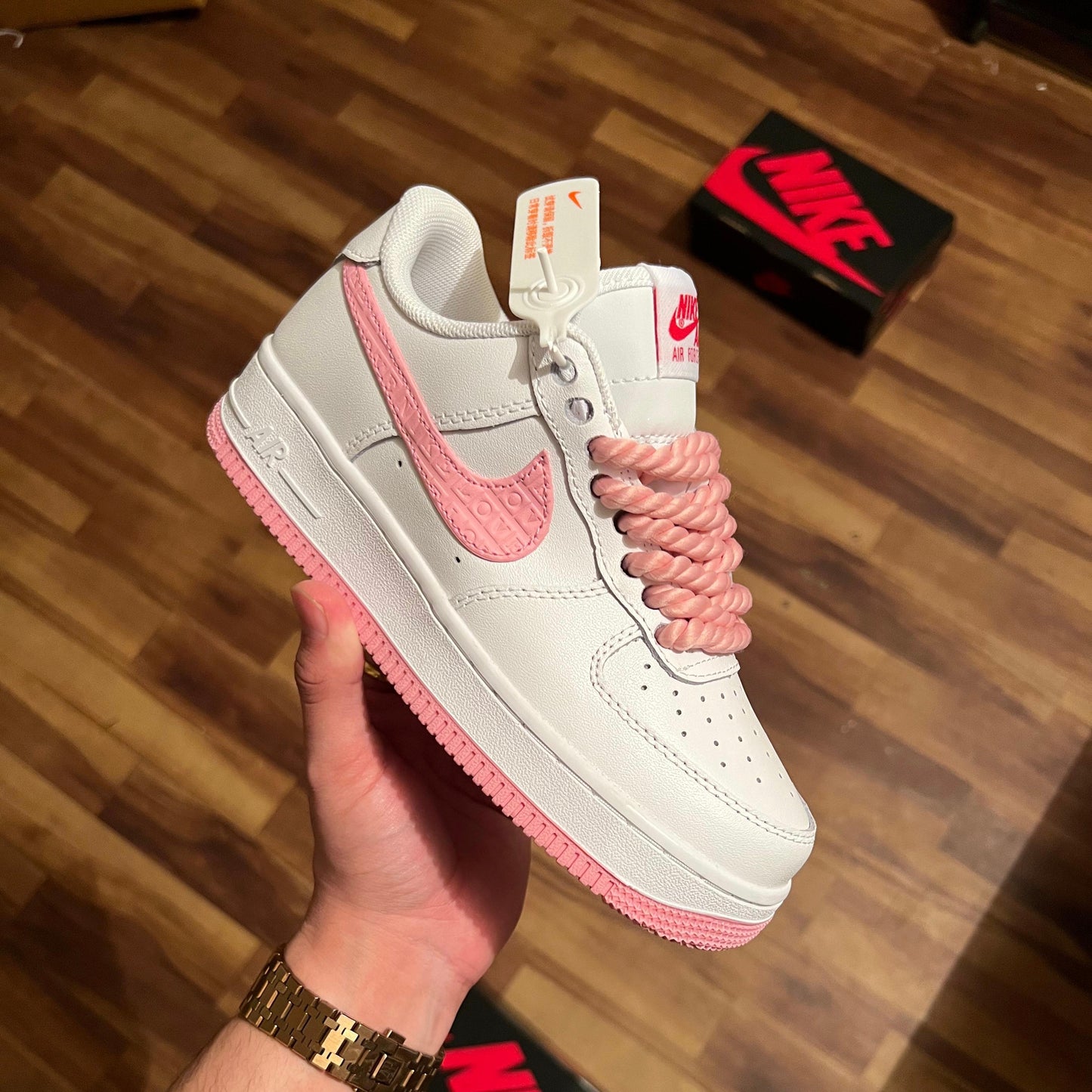 Nike airforce valentine's chunky