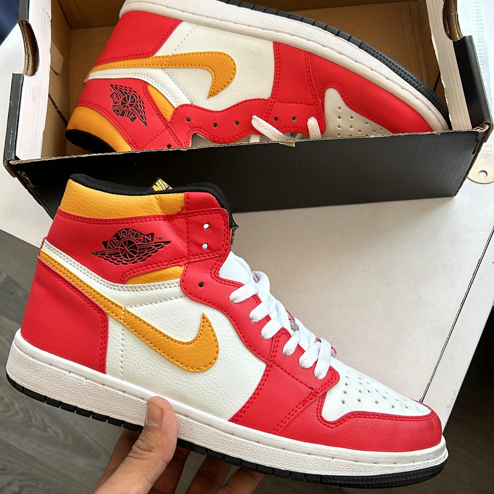 Ruby Reds 1s Nike air jordan 1s high OG light fusion red – Superstore Club