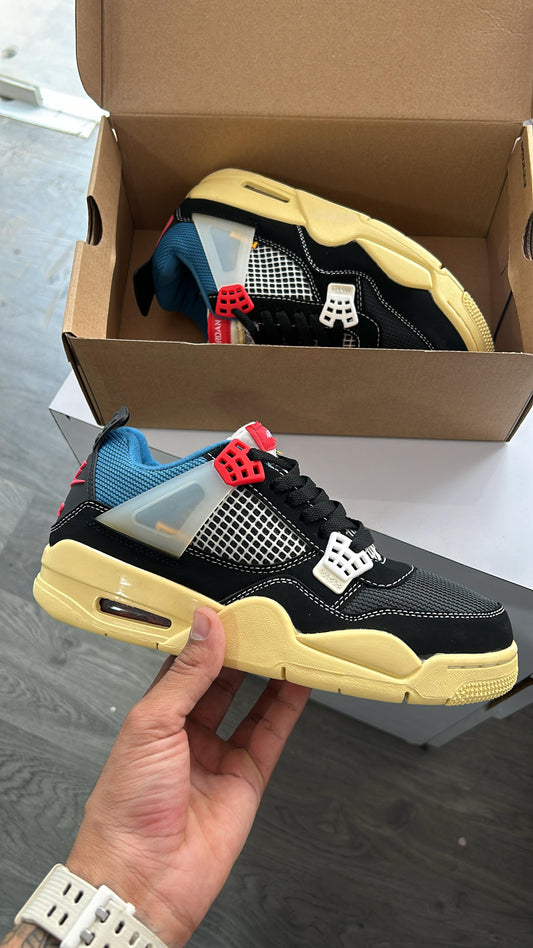 Nike air jordan 4 x union black