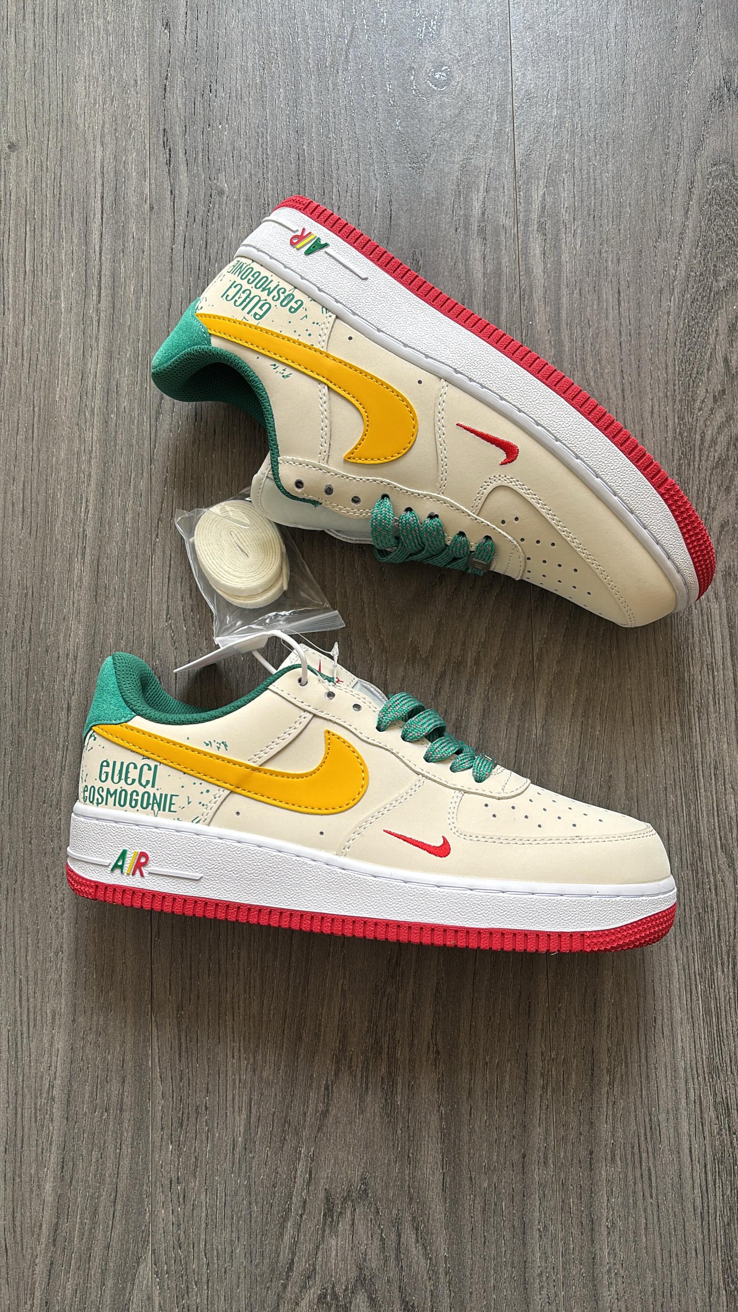 Nike airforce 1 x gucci