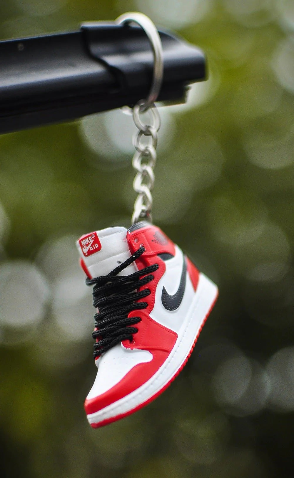 3D sneaker keychain