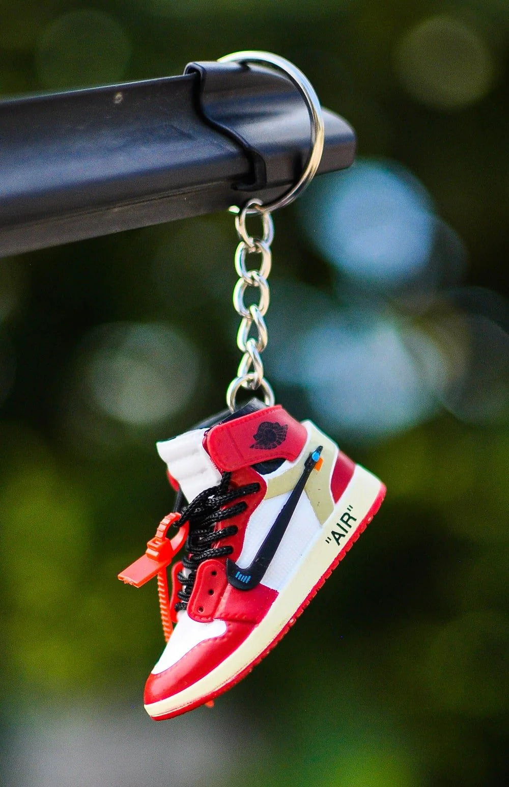 3D sneaker keychain