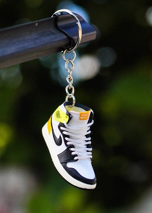 3D sneaker keychain