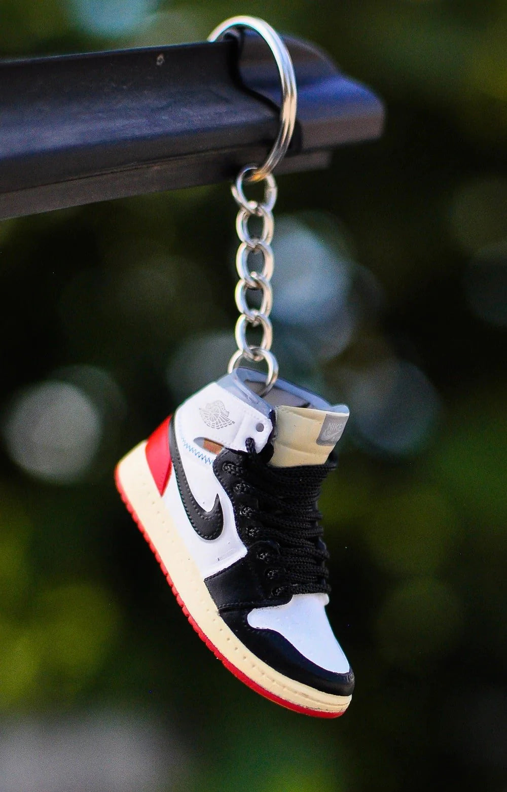 3D sneaker keychain