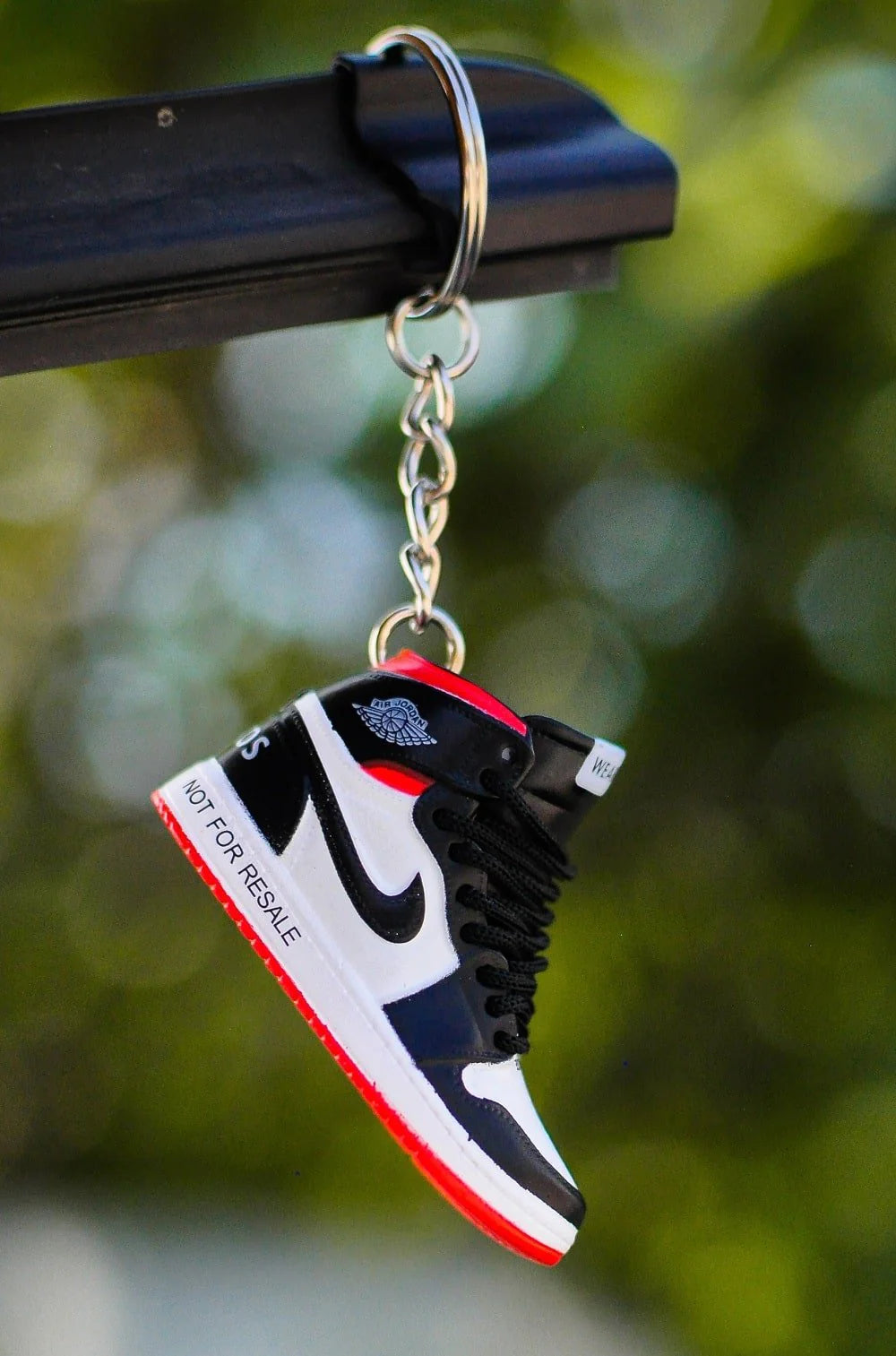 3D sneaker keychain