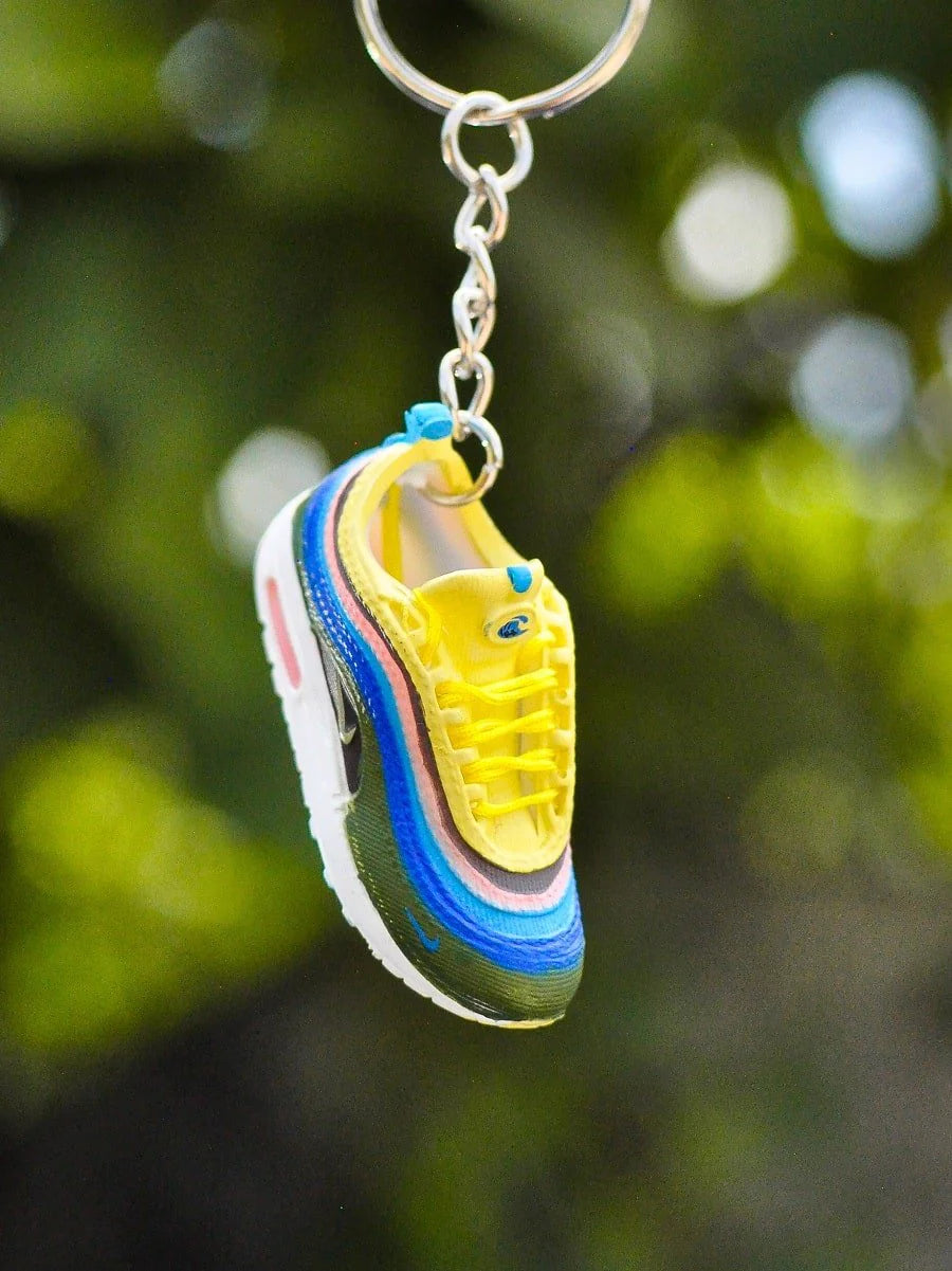 3D sneaker keychain