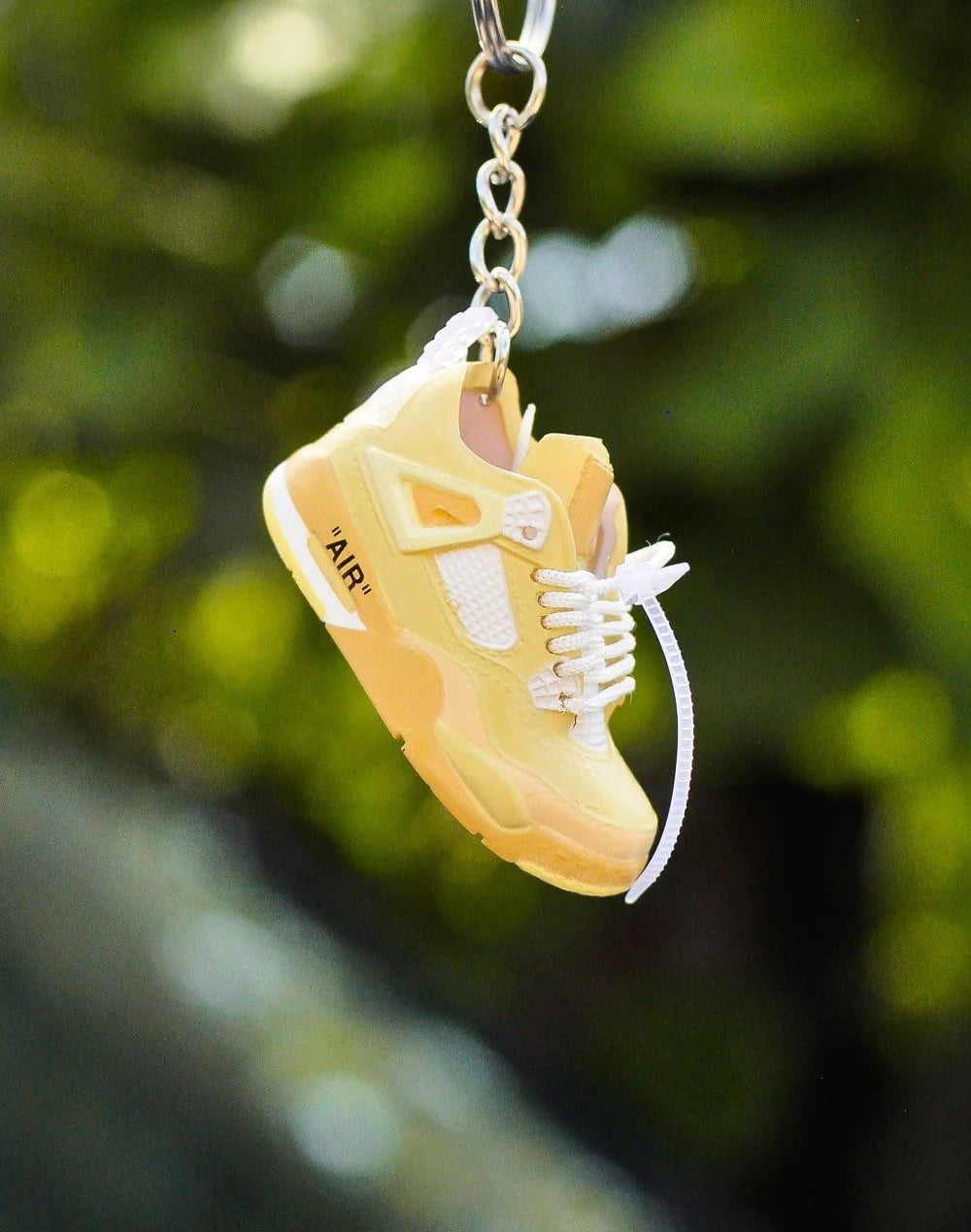 3D sneaker keychain