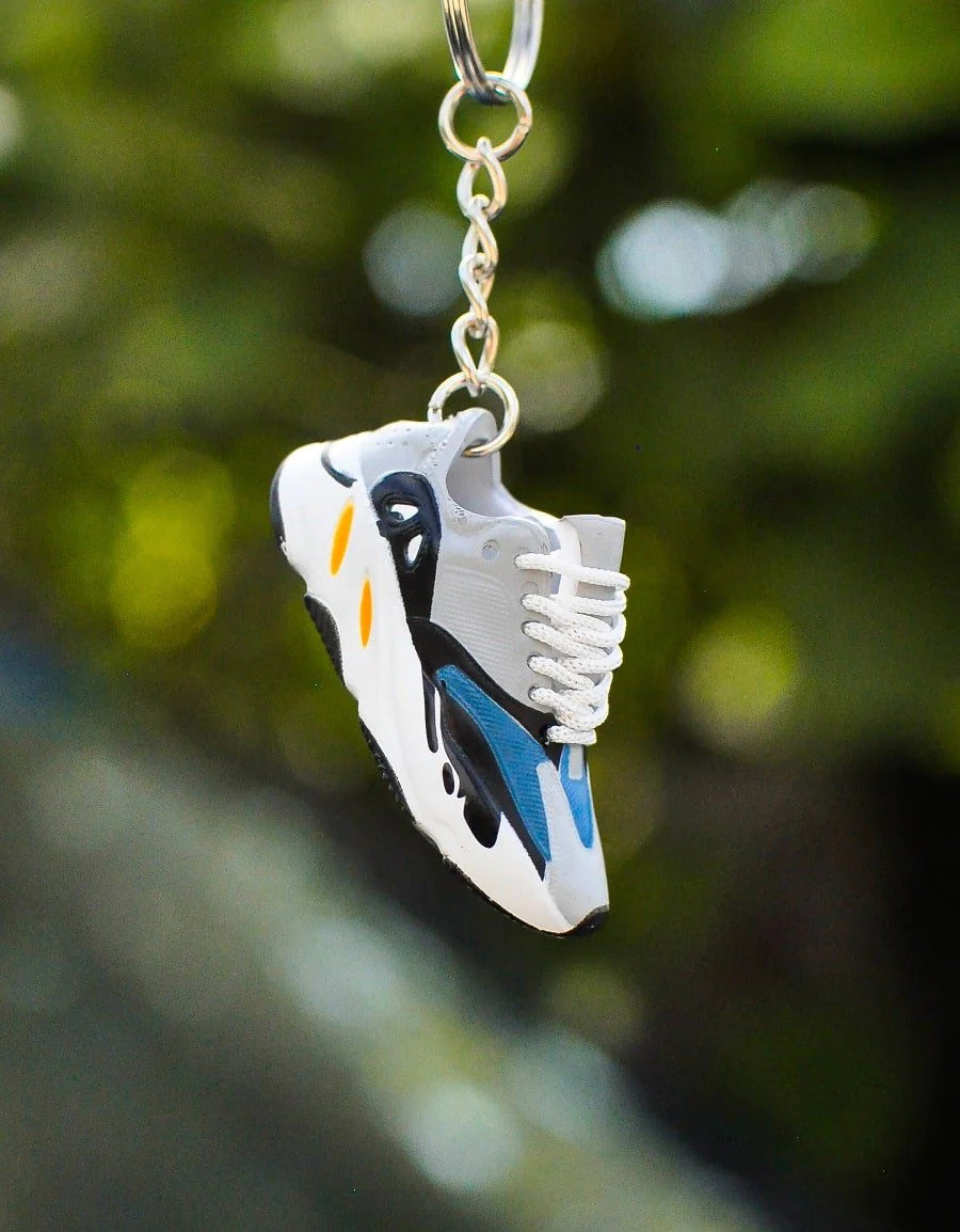 3D sneaker keychain