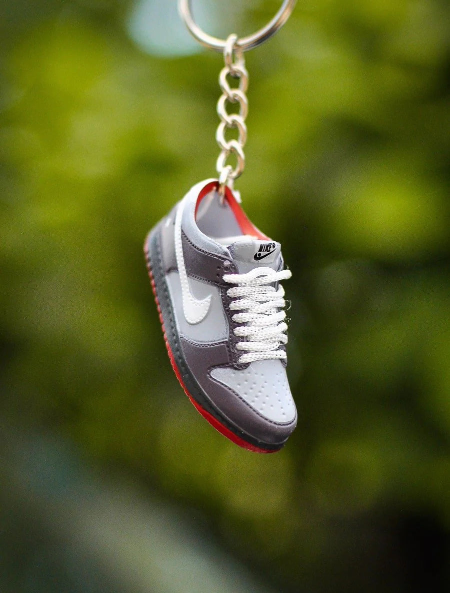 3D sneaker keychain