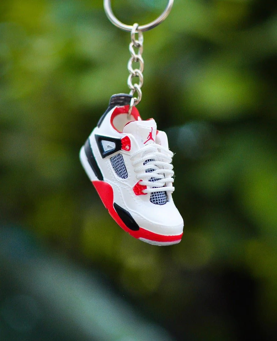 3D sneaker keychain