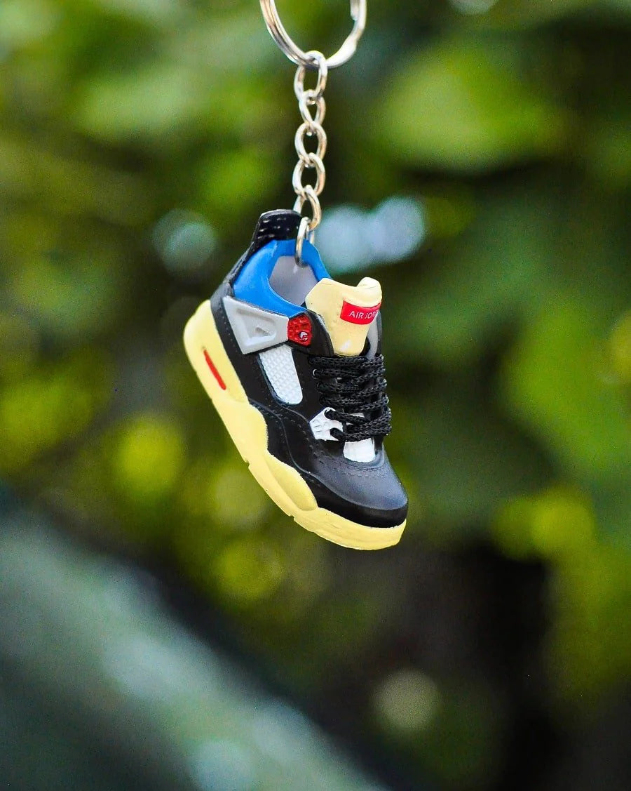 3D sneaker keychain