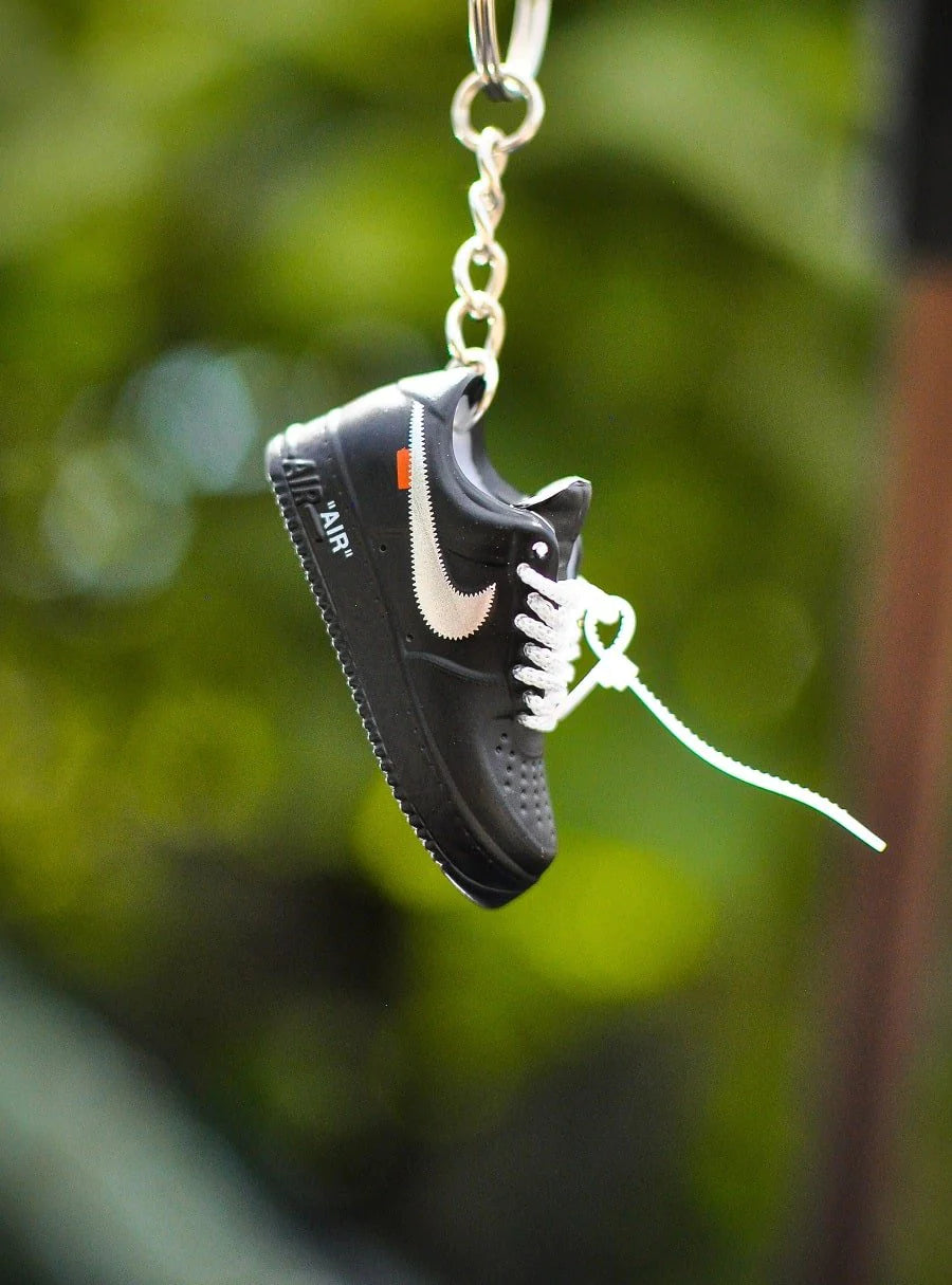 3D sneaker keychain