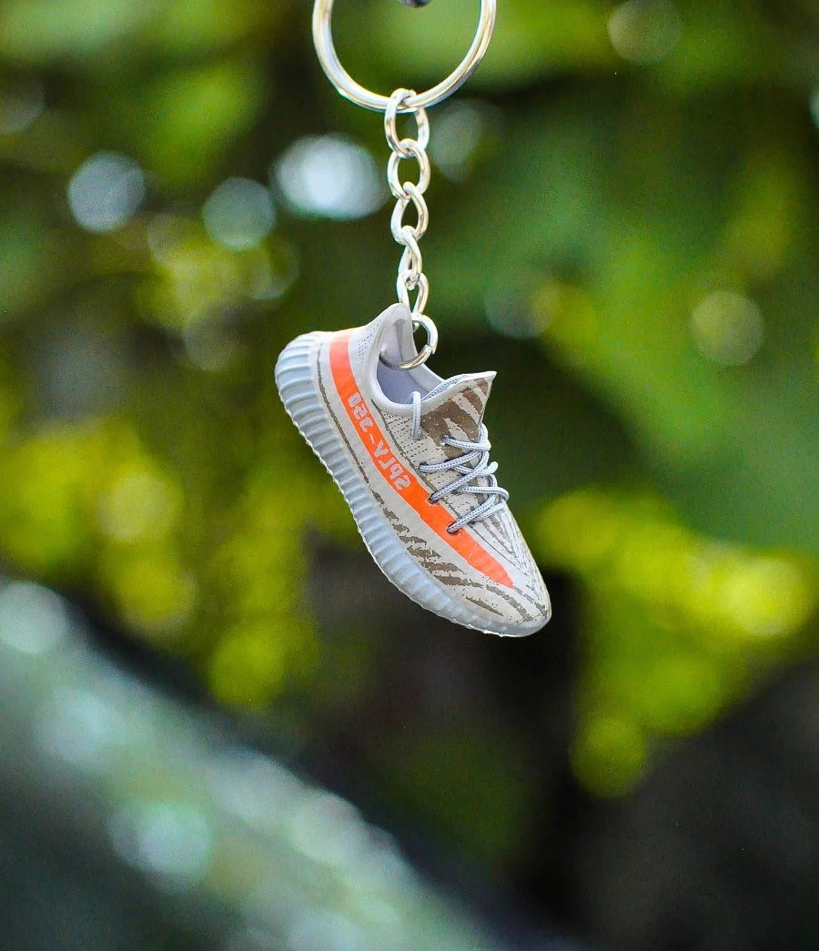 3D sneaker keychain