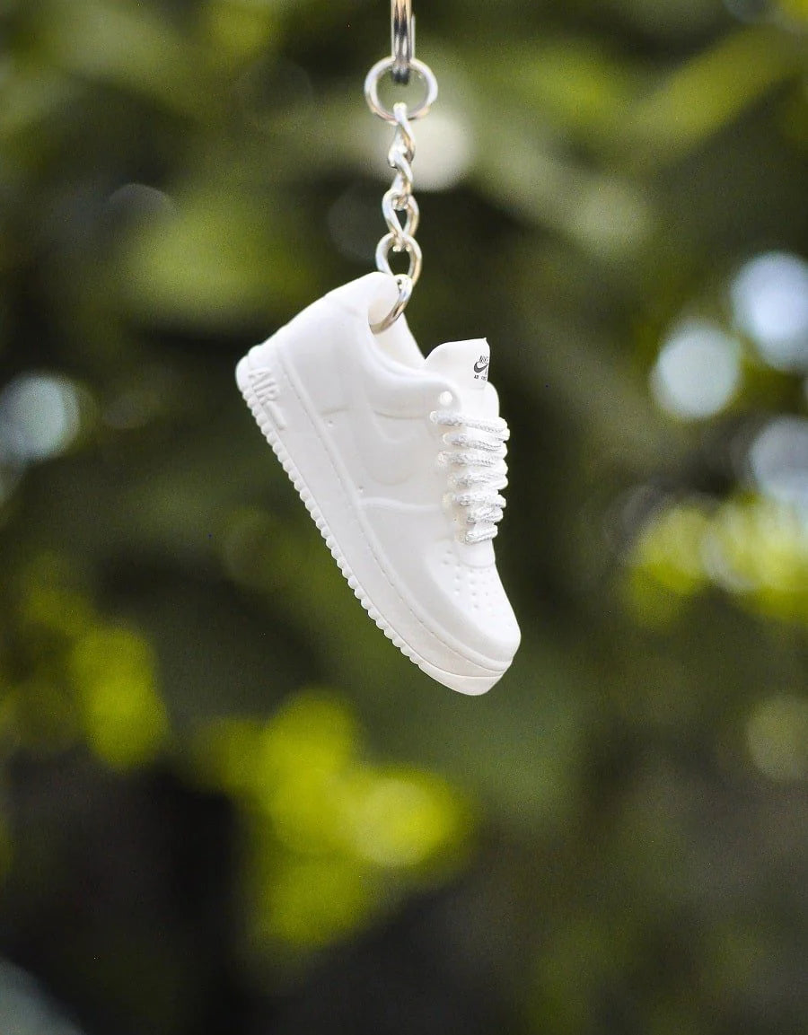 3D sneaker keychain