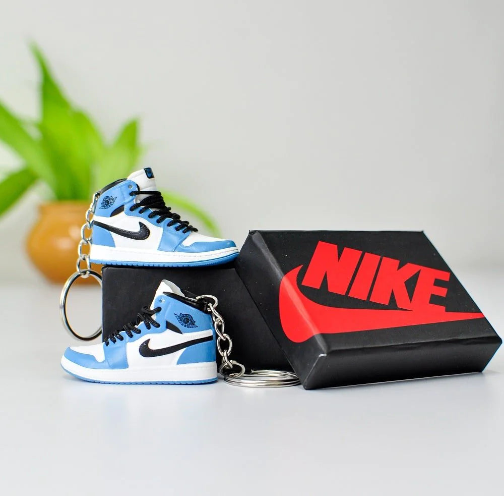 3D Sneaker Keychain Pair With Box | Jordan Keychain Pair with box