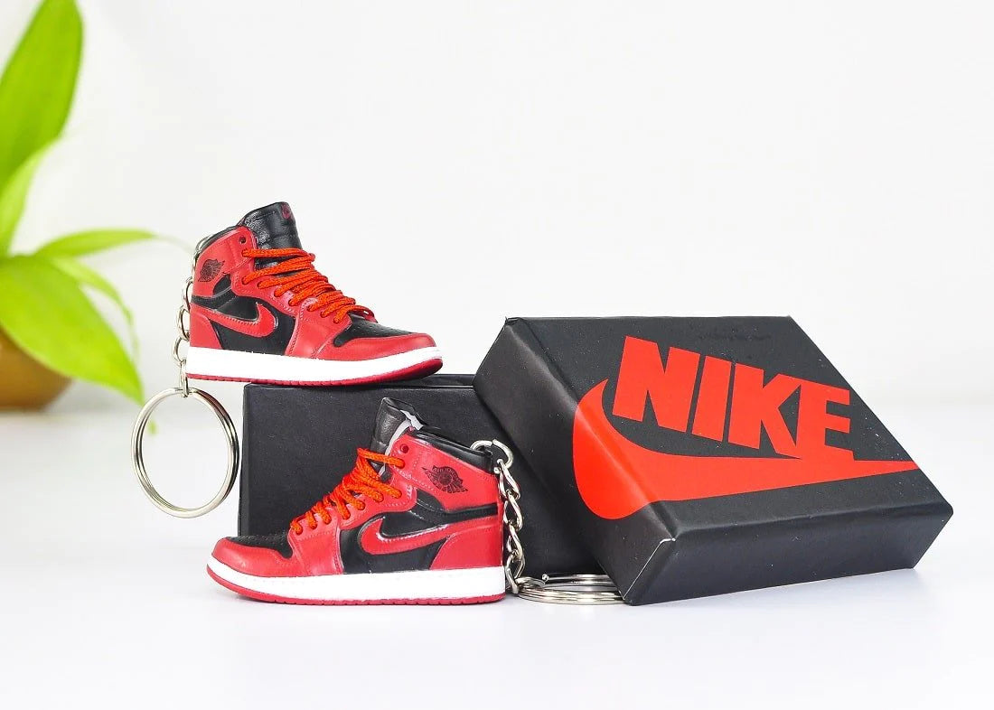 3D Sneaker Keychain Pair With Box | Jordan Keychain Pair with box