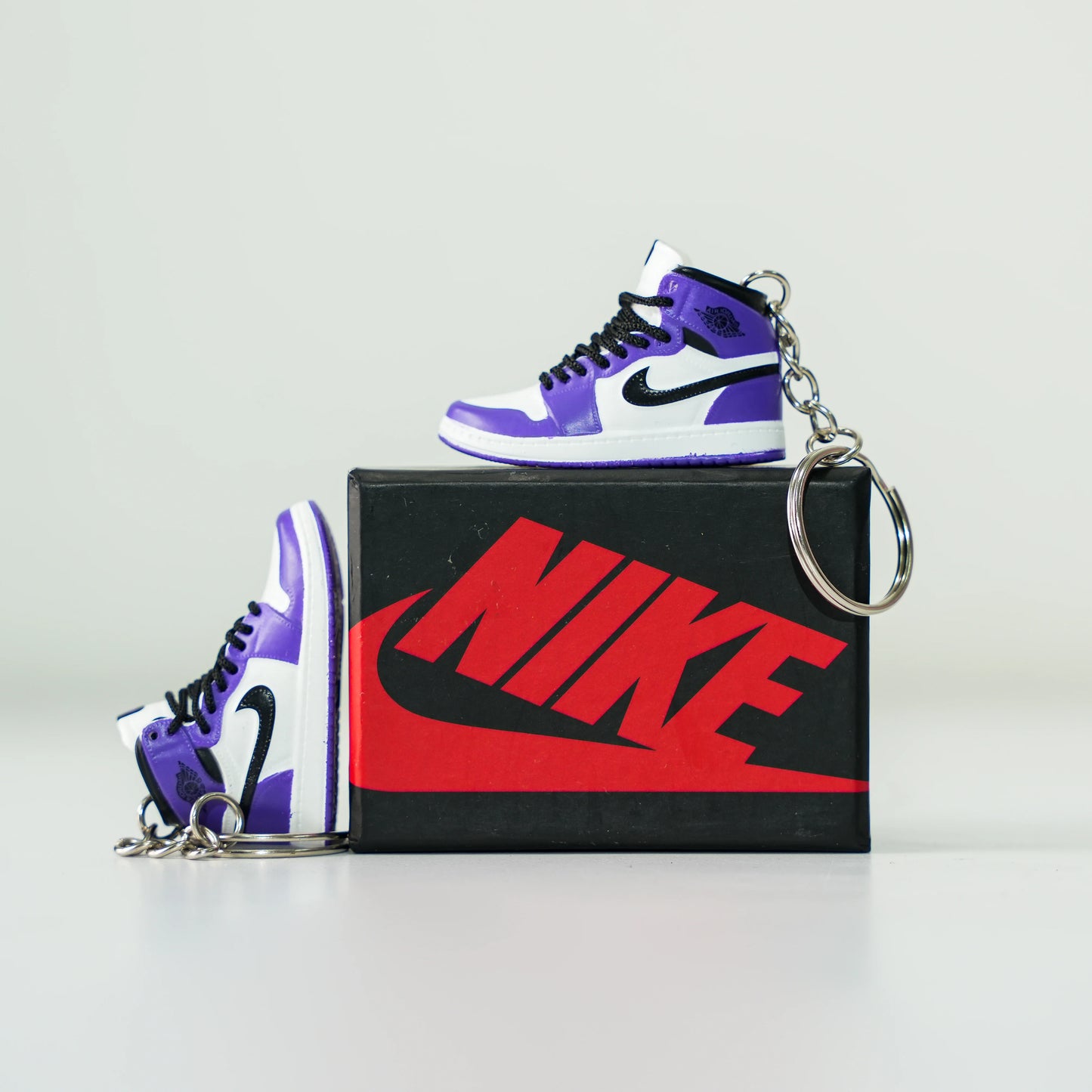 3D Sneaker Keychain Pair With Box | Jordan Keychain Pair with box