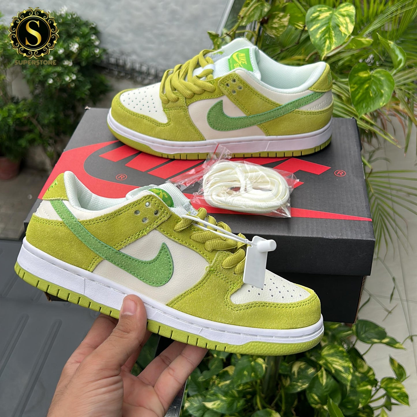 Nike sb dunk green