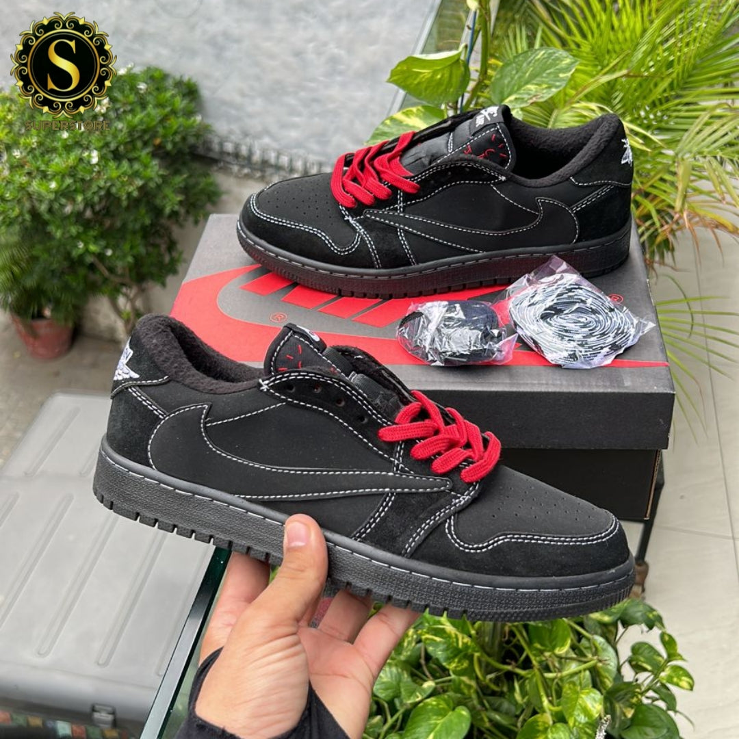 Nike air jordan low og x travis scott phantom black