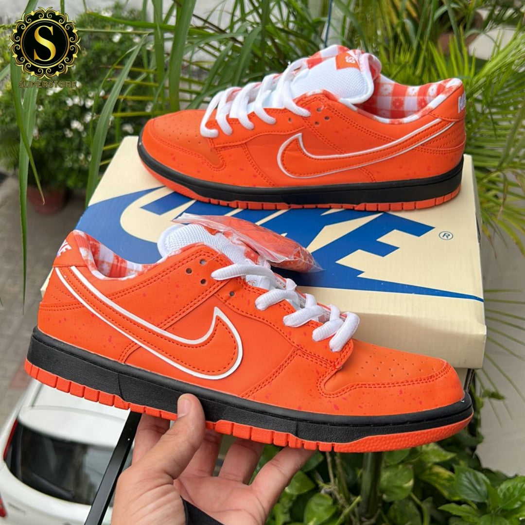 Nike sb dunk low concepts orange lobster