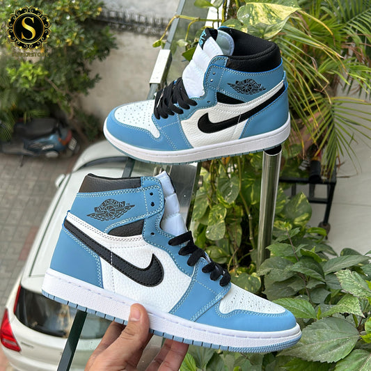 Nike air jordan retro 1 high university blue