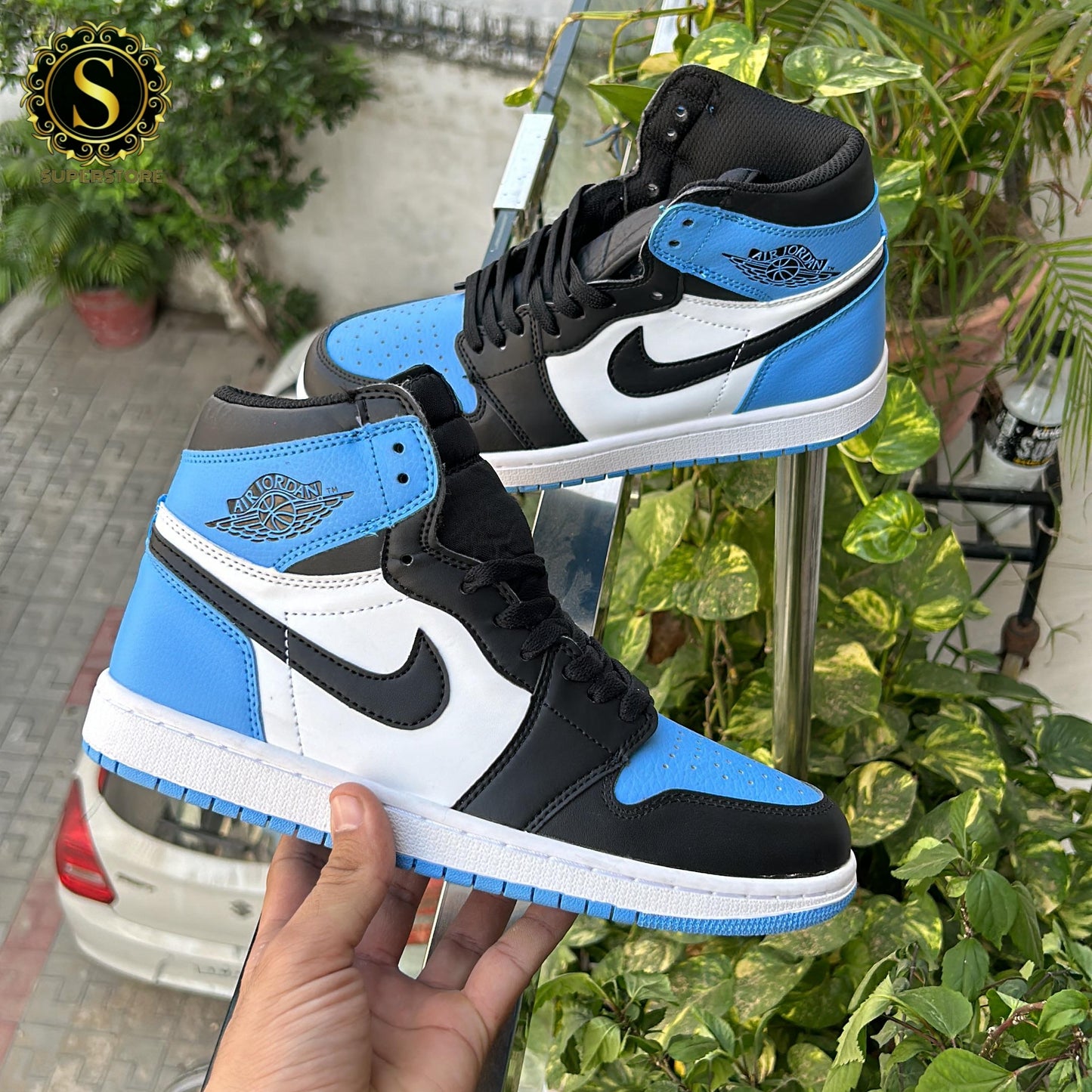 Nike air jordan 1 high og UNC toe