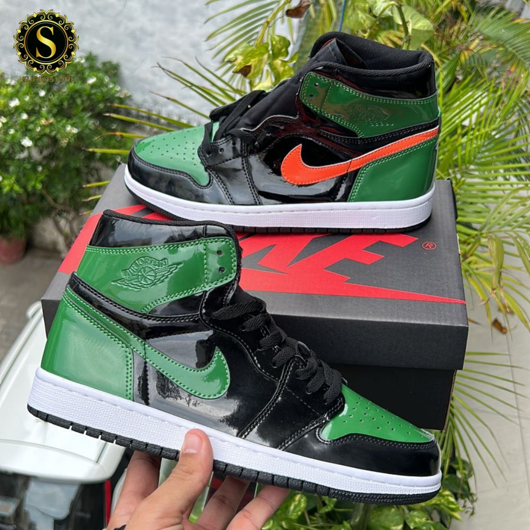 Nike air jordan 1 high og mystic green white