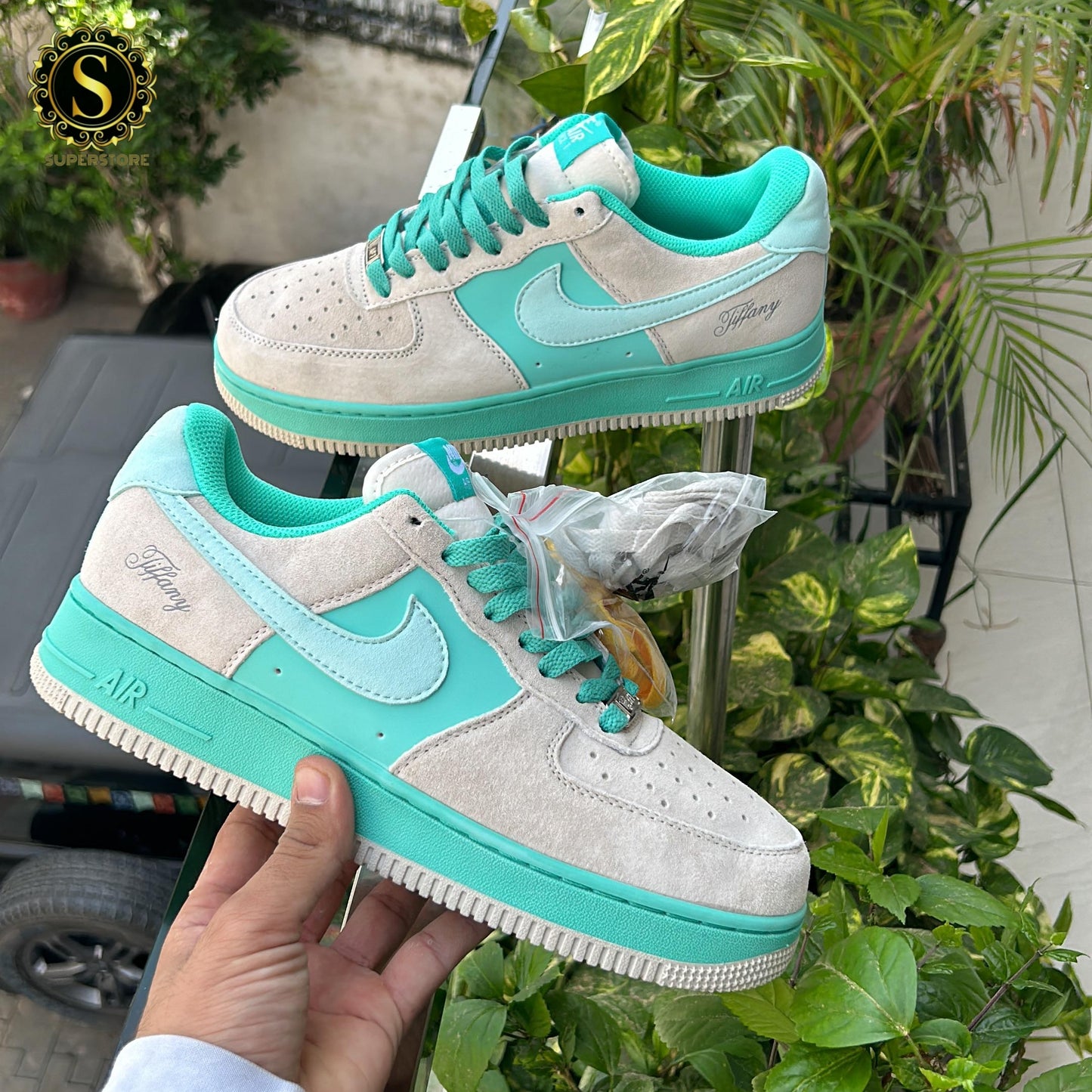 Nike airforce og tiffany