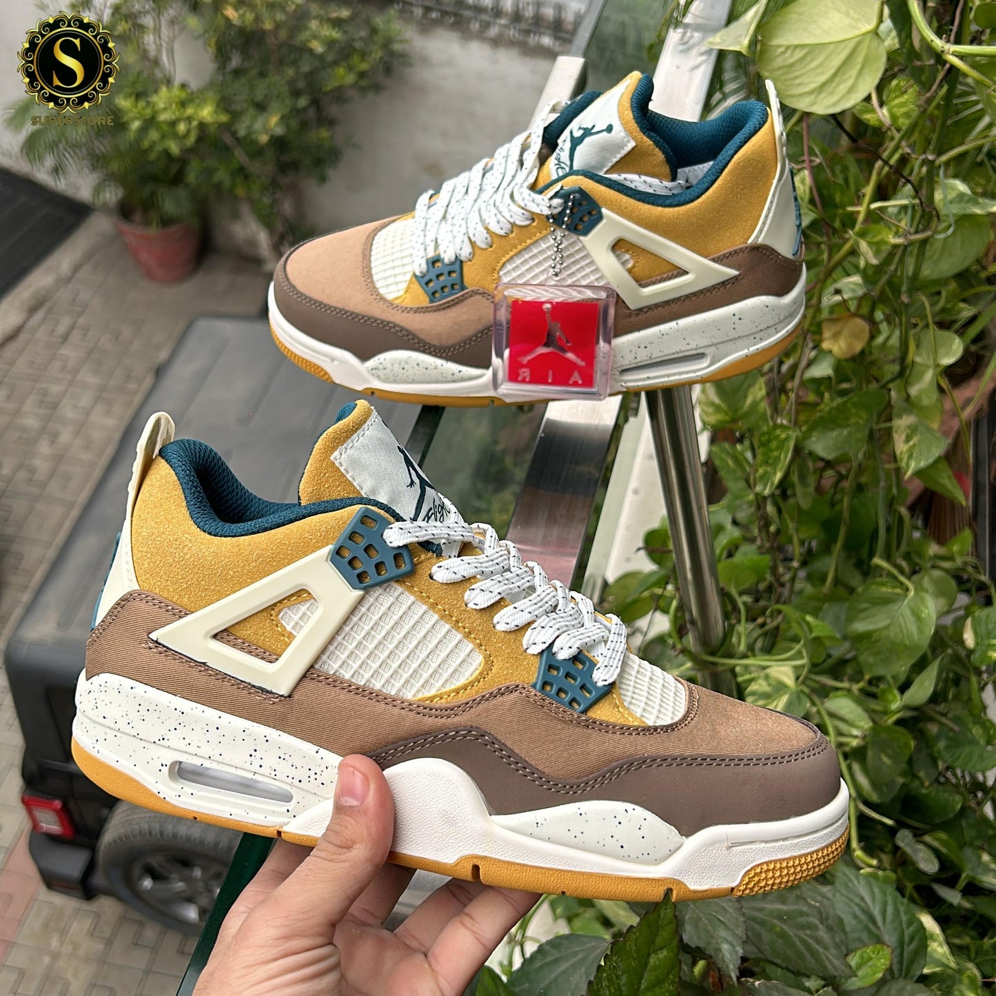 Nike air jordan 4s cacao wow