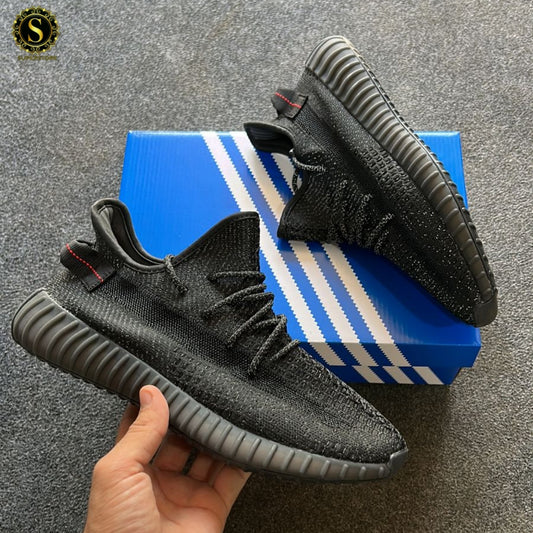 Adidas yeezy v2 350 black full reflective