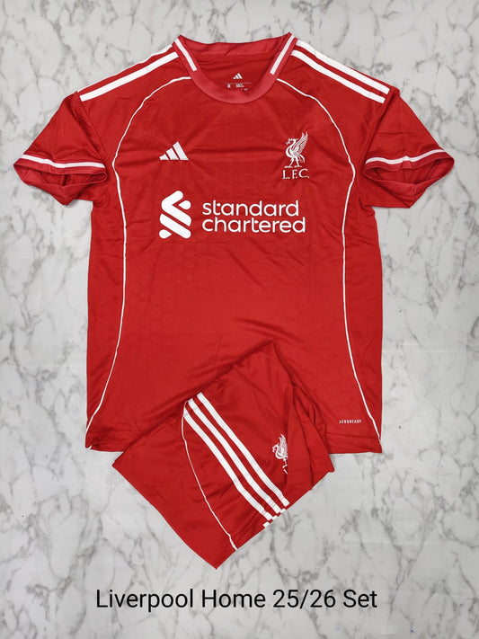 Liverpool Home 25/26 Set