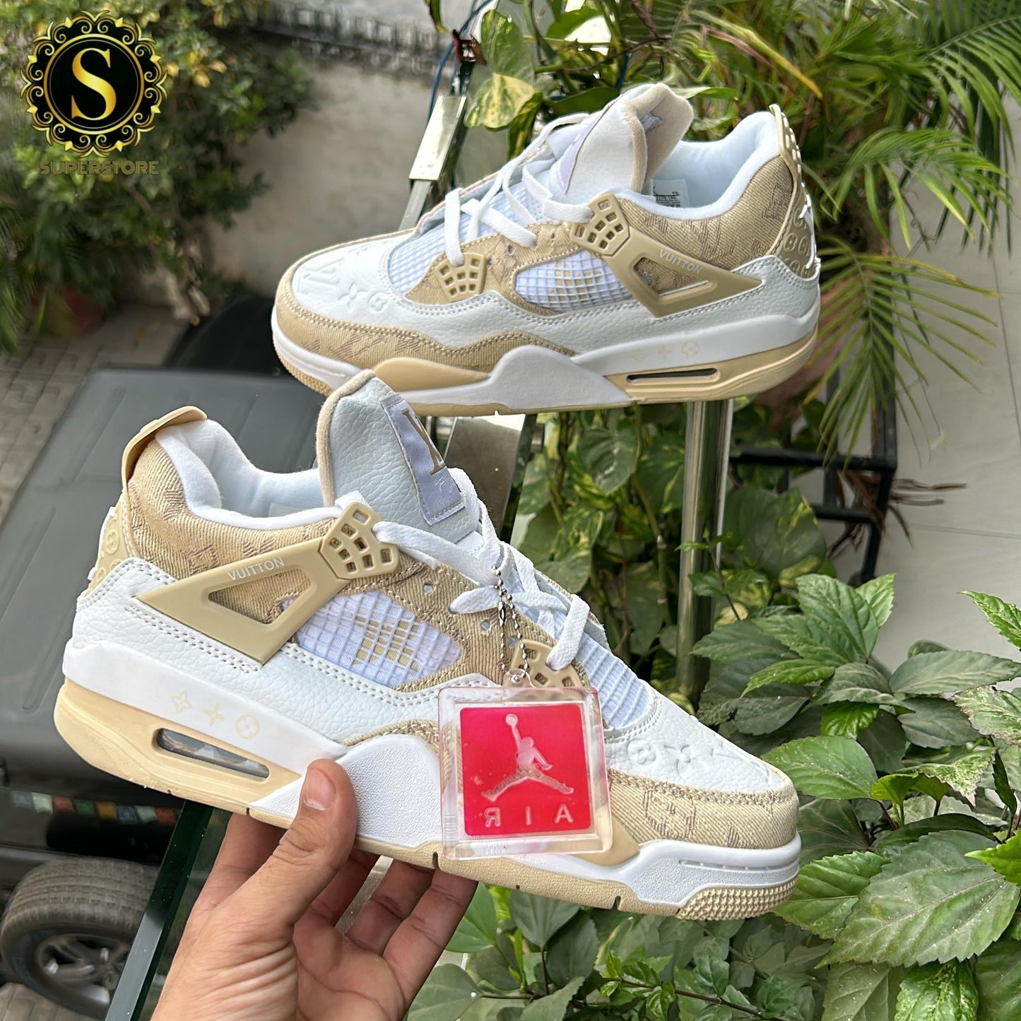 Nike jordan retro 4 louis vuitton