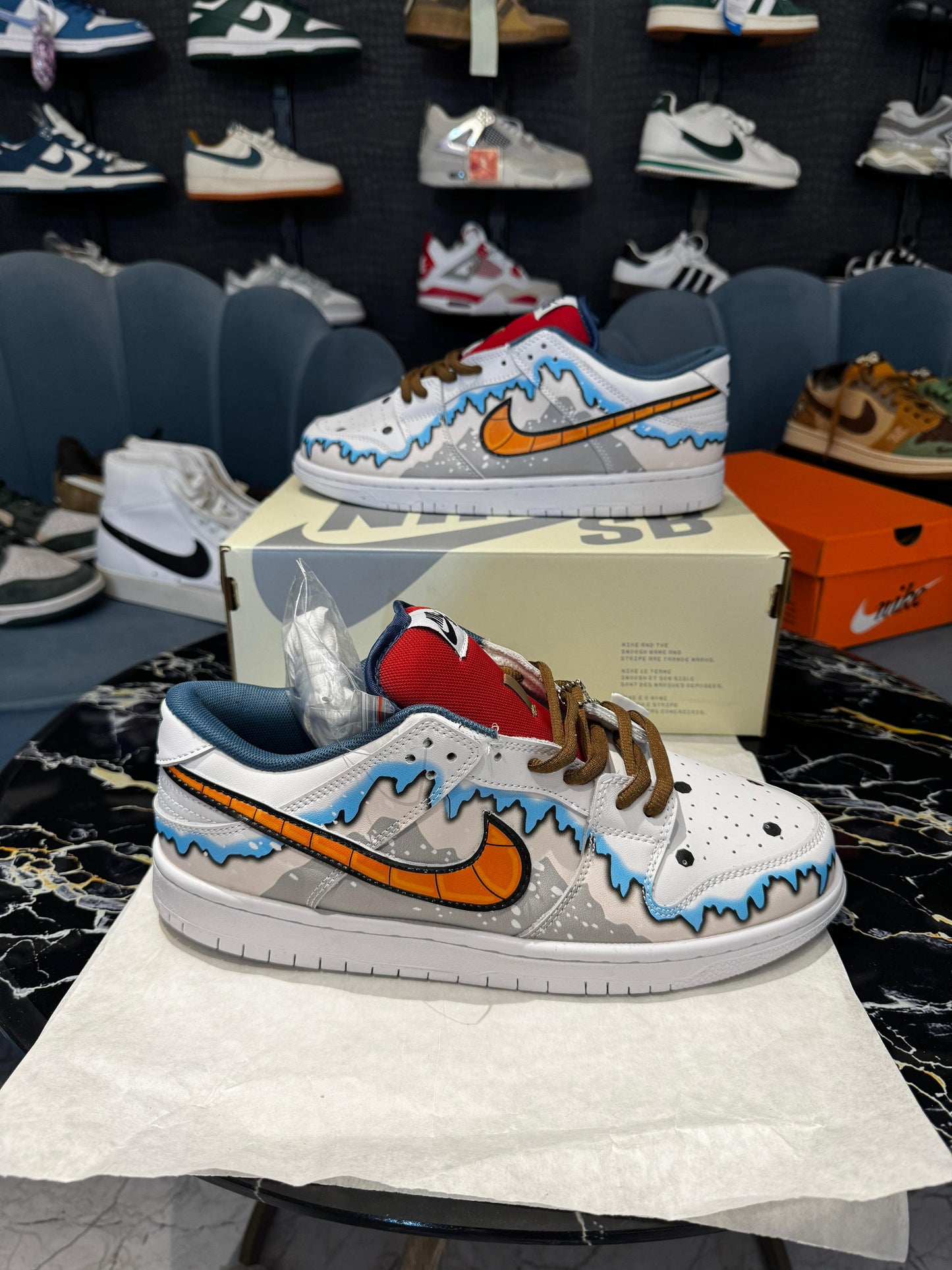 Nike sb dunk snowman