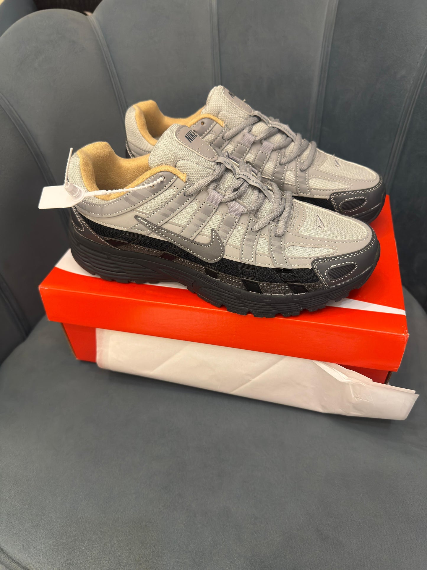 Nike P-6000 trainer platinum purple