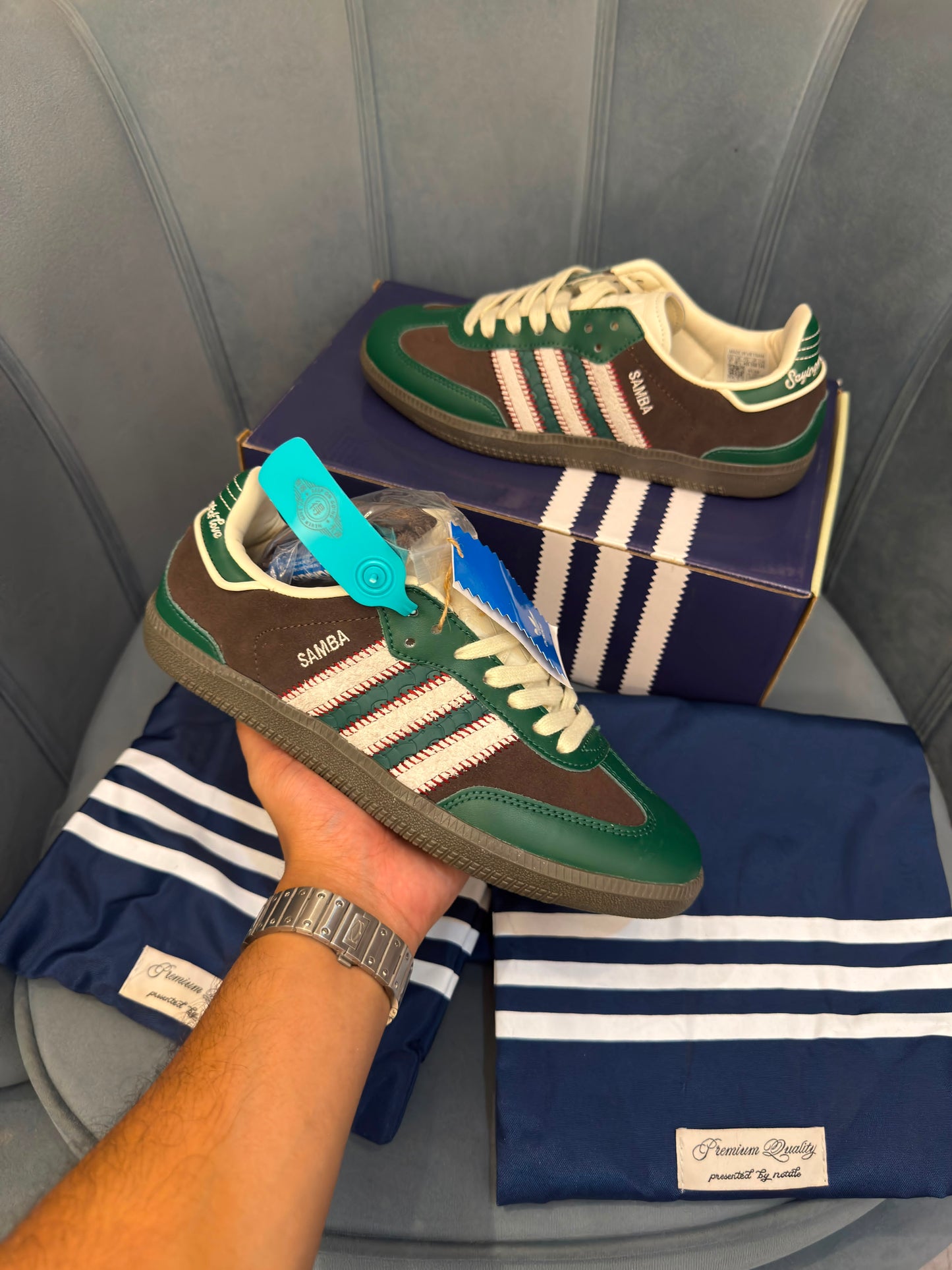 Adidas samba notitle green