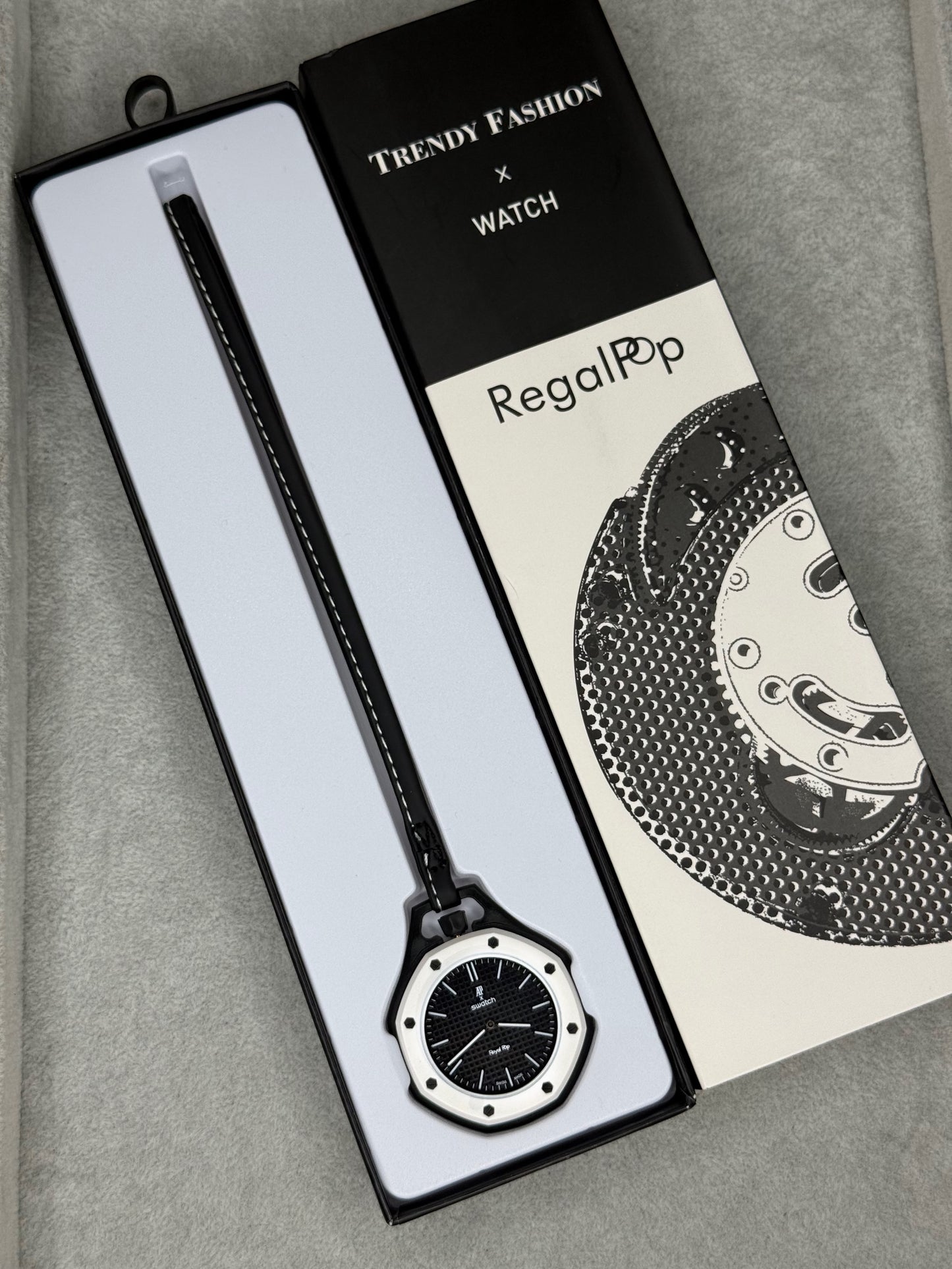 Ap x swatch royal pop