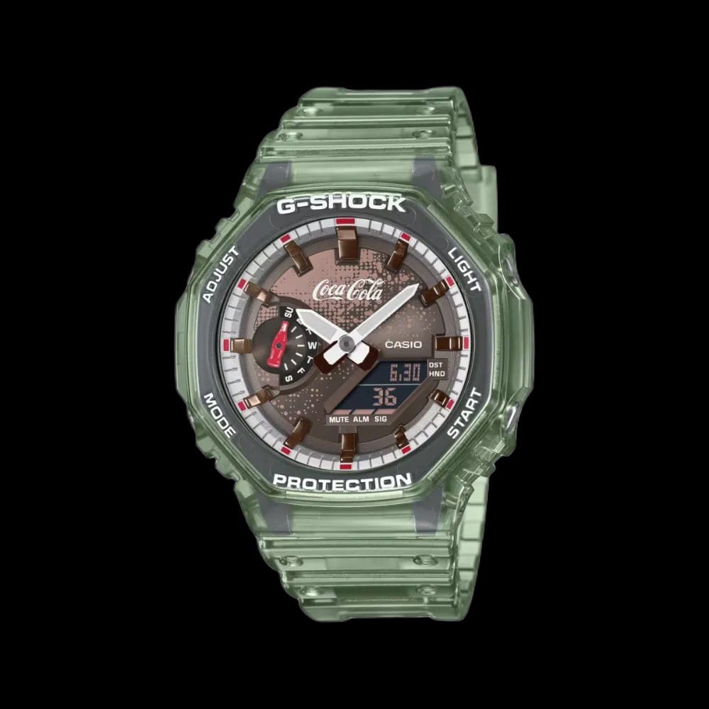 Casio gshock x coca cola coke