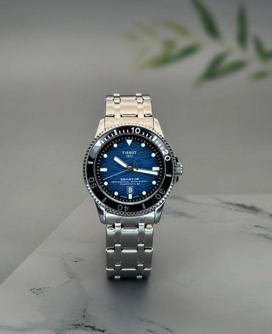 Tissot seastar blue dial