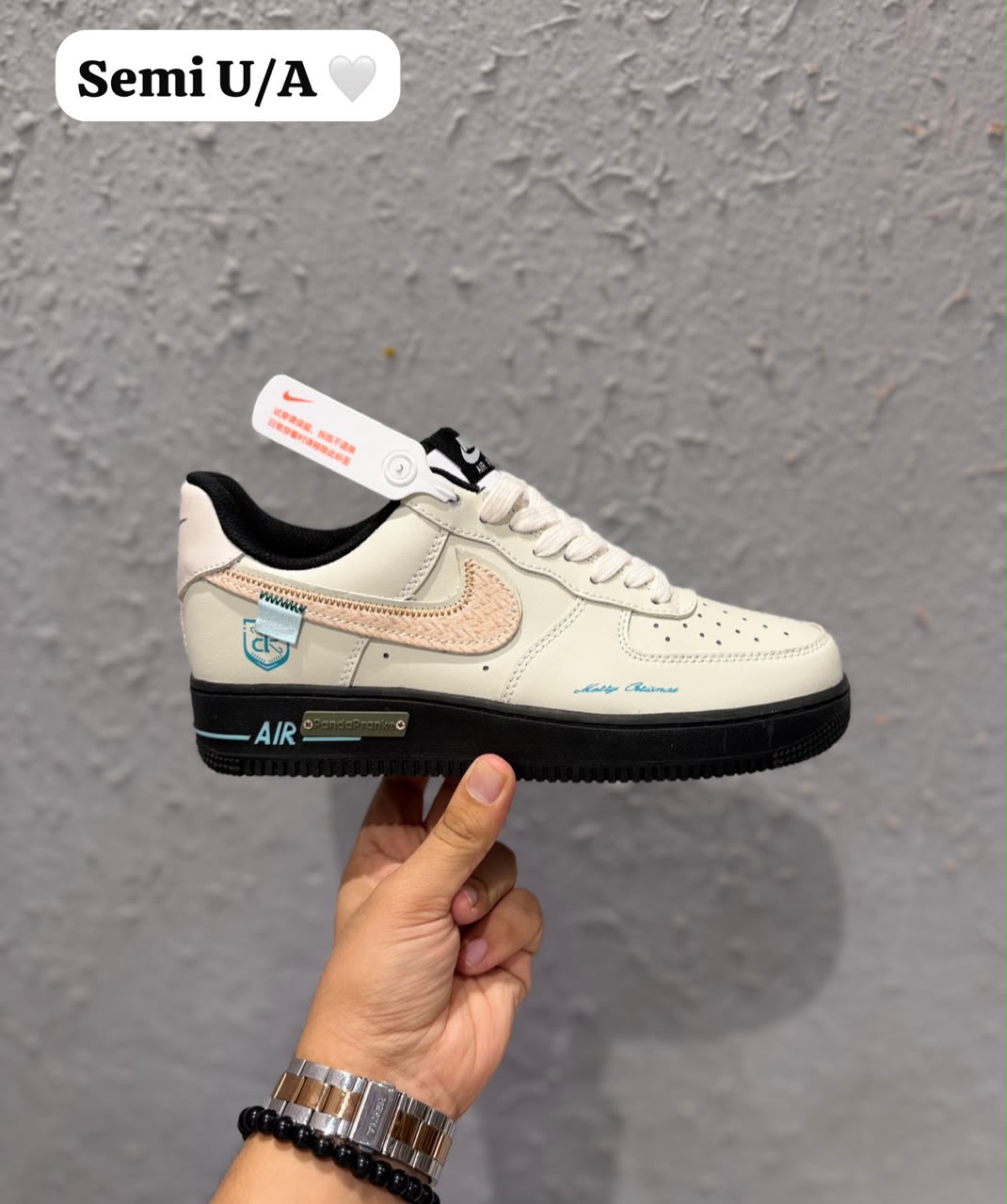 Nike airforce 07 pandaprank c spiritual charm