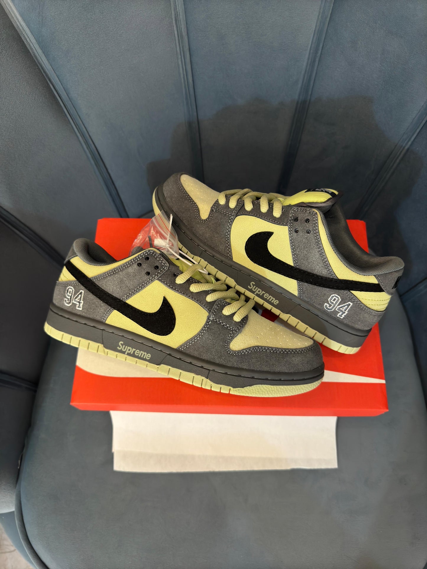Nike sb dunk supreme 94 camper green