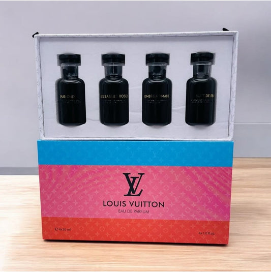 Louis vuitton edp gift set of 4 piece x 30ml
