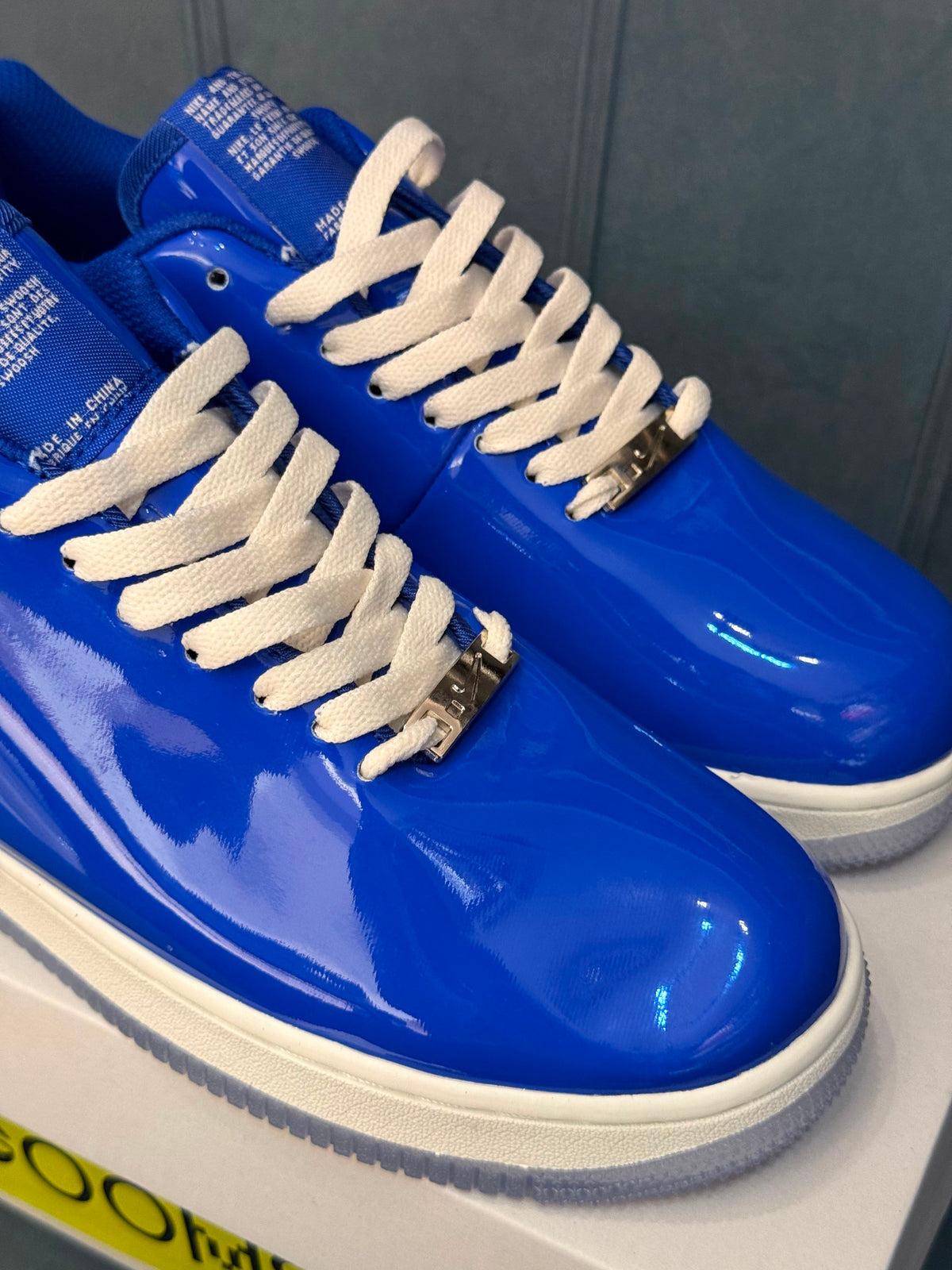 Nike airforce one 404 swoosh error blue