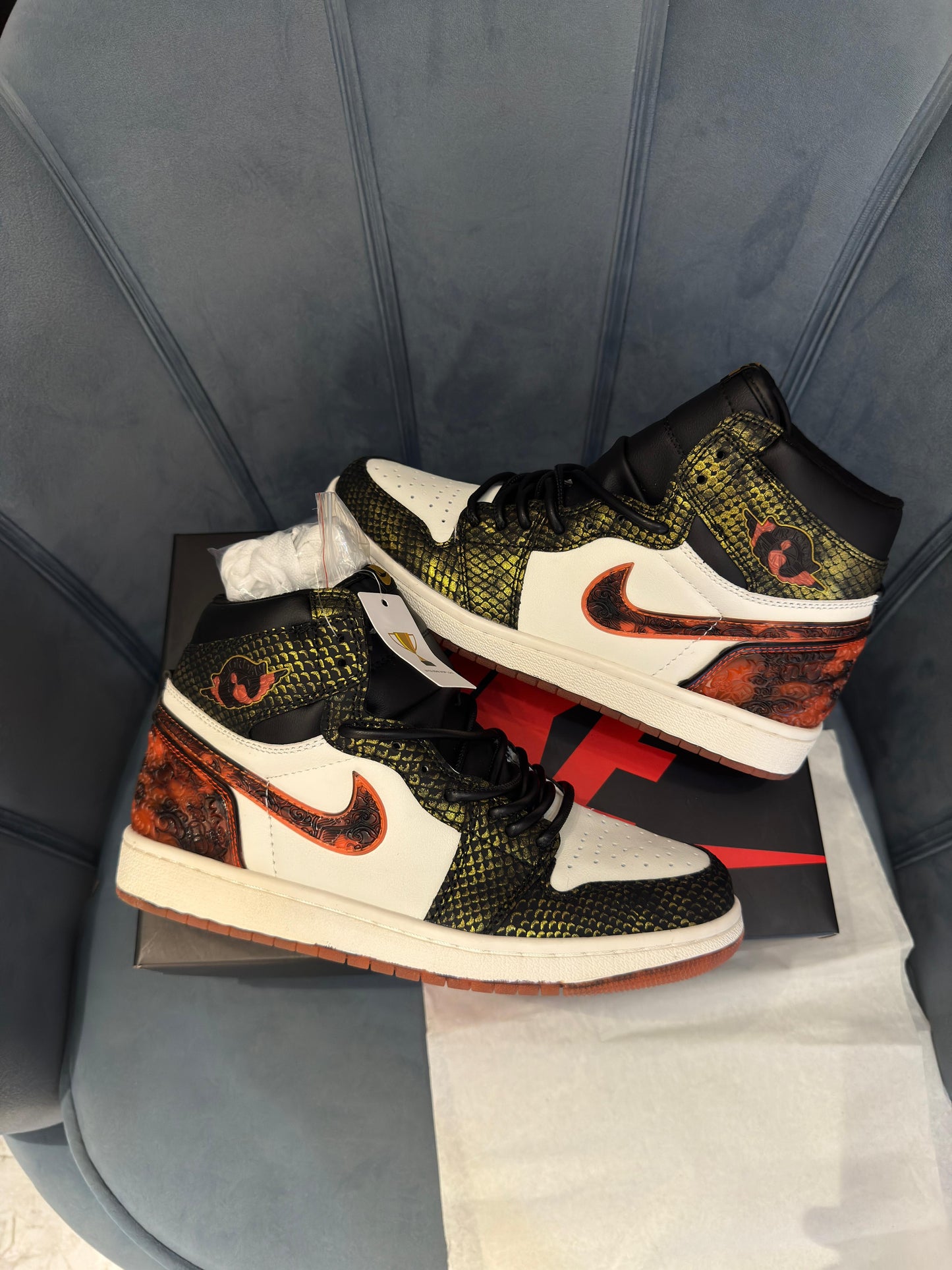 Nike air jordan retro 1s high year of the snake